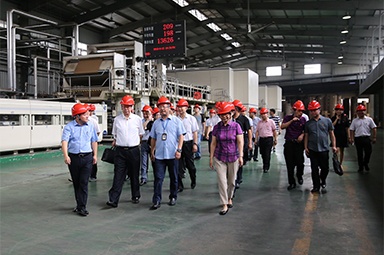 2018年9月12日，，，，天下政协常委、提案委员会副主任郭庚茂、支树平率领调研组莅临公司开展调研