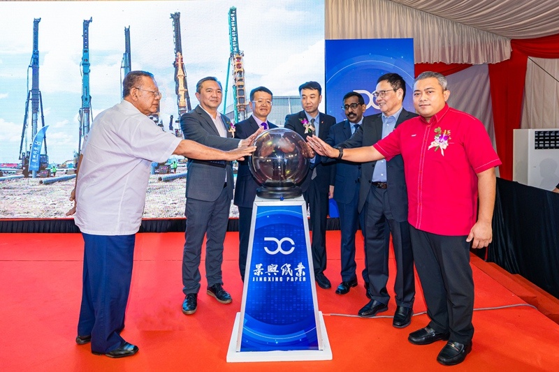 擎梦奋进 续写华章 | 澳门大阳城纸业马来西亚项目二期桩基仪式盛大举行_公司新闻_新闻中心_澳门大阳城