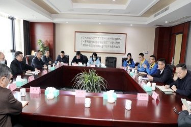 浙江省外办副主任王红威一行莅临澳门大阳城纸业调研指导