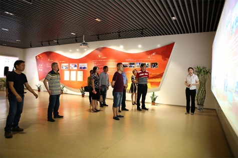 中法集团向导来澳门大阳城交流党建事情