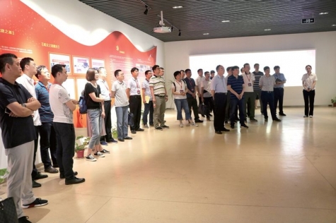 中国烟草总公司合肥设计院党组来澳门大阳城交流党建事情